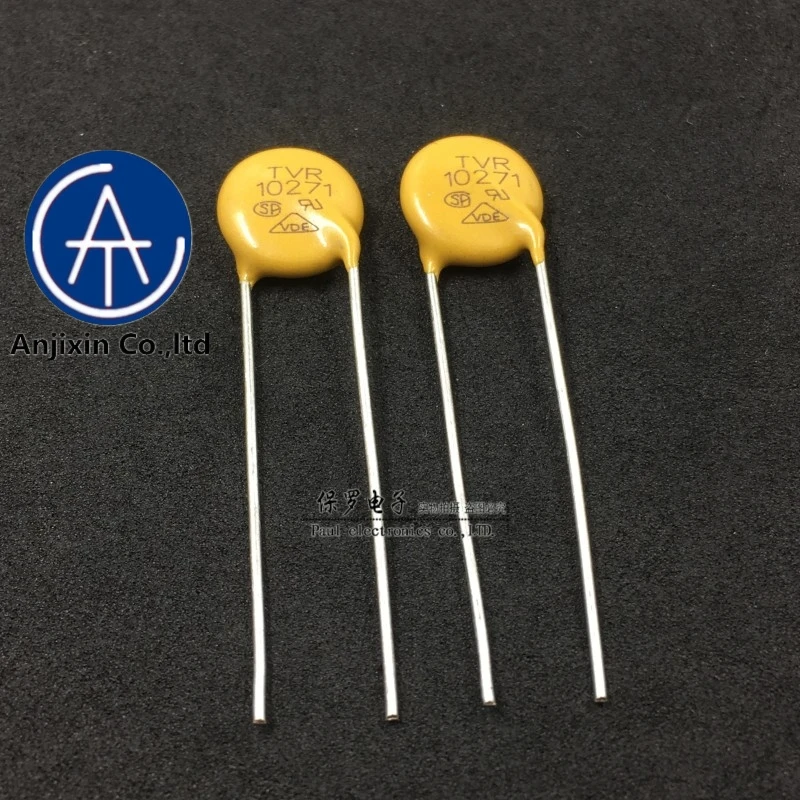 Xingqin TKS – varistor TVR10271 10D271K 10K271, 100% V, diamètre 10mm, original et nouveau, 10 pièces, en stock, 270