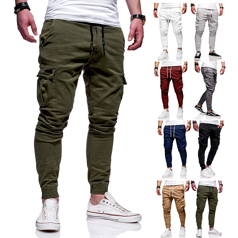 Hot Fashion Casual Training Joggers Mannen Sport Jogging Broek Hip Hop Broek Streetwear Running Leggings Trackpants Gym Outfit