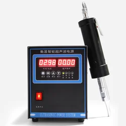 Ultrasonic Welding Machine1200W with Straight/Gun Type Handle Plastic car Spot Welder Equipment continuous 24-hour work