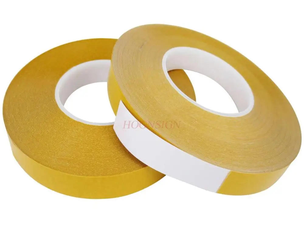 1pcs Double-sided tape PVC strong double-sided tape waterproof non-marking milky white high temperature industrial tape