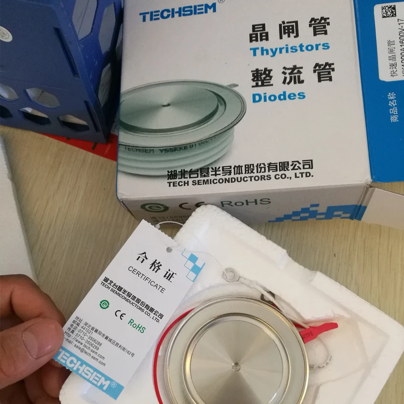 TECHSEM-Thyristor Diode KKE/KPE, Installation dans un Four à Induction Morte Moyenne