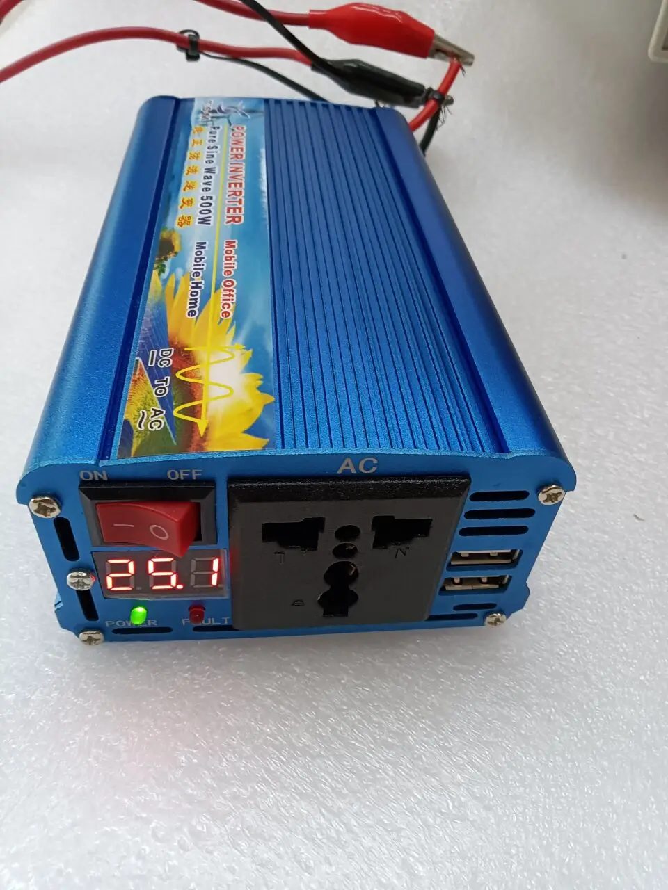 500W 36V a 220V 230V 240V 50HZ Display digitale Inverter a onda sinusoidale pura