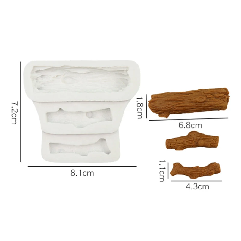 Tree Branch Silicone Mold Fondant Mould Cake Decor Tool Chocolate Gumpaste Mold, Sugarcraft, Bakeware, Kitchen Gadget