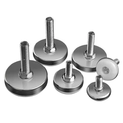 Stainless steel Adjustable Furniture Feet Nylon Base Levelers, for Sofa, Table, Chair, Cabinet, Workbench of Leveling feet