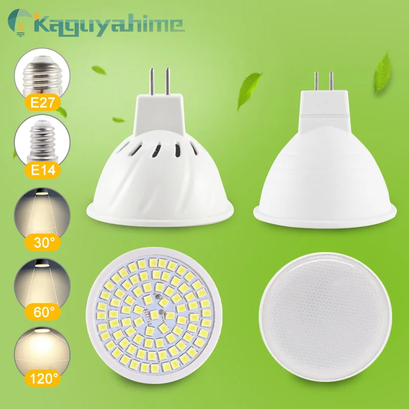 =(K)= 4pcs/Lot Dimmable LED MR16 GU10 Spotlight LED Lamp 6W 7W 8W AC 220V 240V Spot LED Bulb Light Decor Home Lamp Bulbs LED