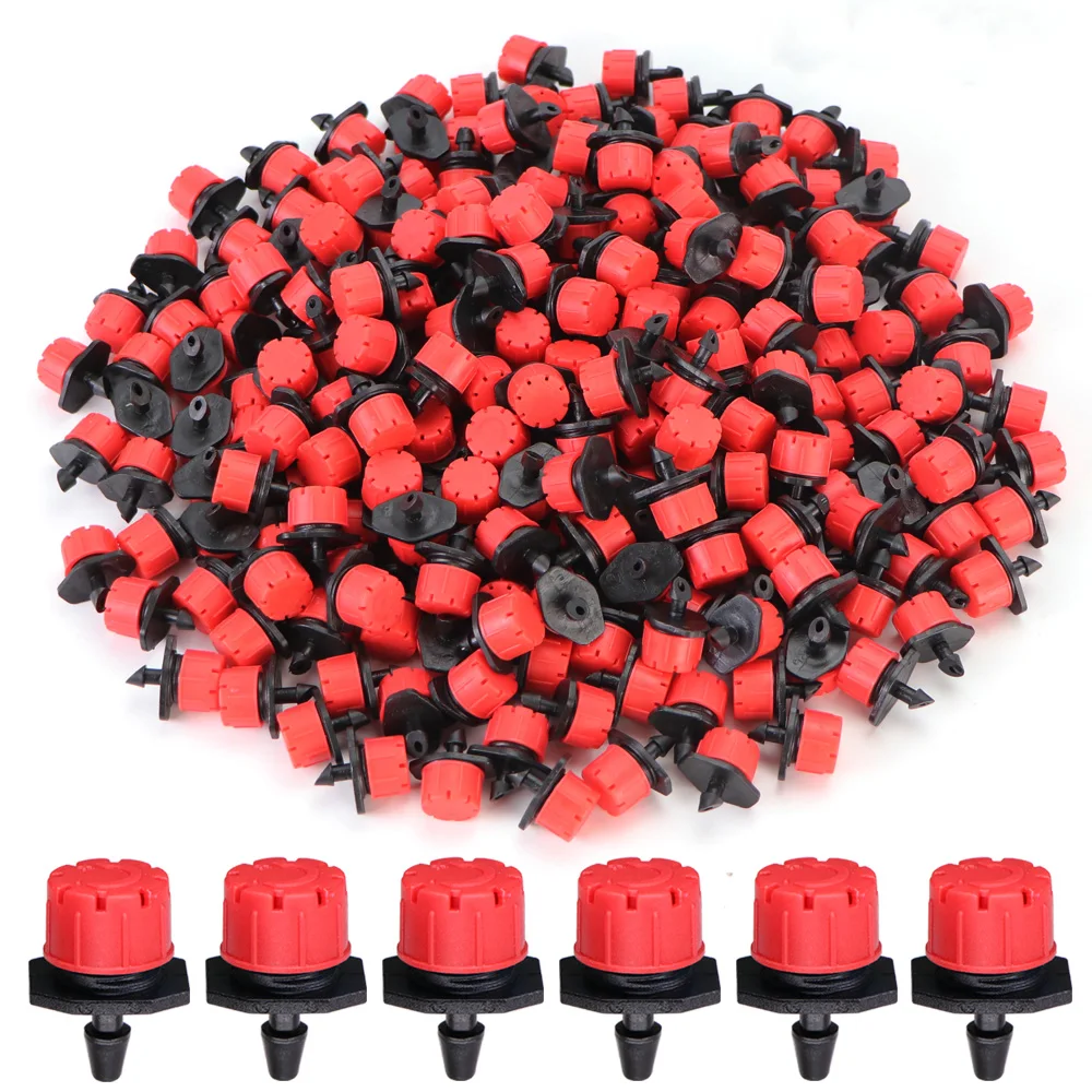 

30-1000PCS 4/7mm Garden Micro Drip Irrigation Nozzle Adjustable Dripper Watering Sprinkler Emitter Balcony Yard Greenhouse Spray