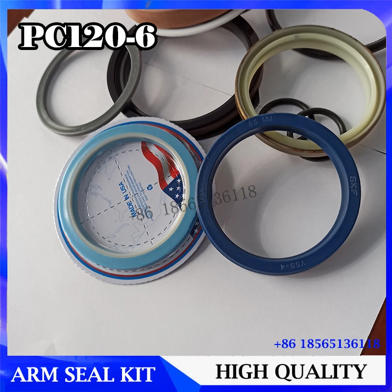 Factory Price Excavator PC120-6 Arm Cylinder Seal Kit for Komatsu Arm Oil Seal