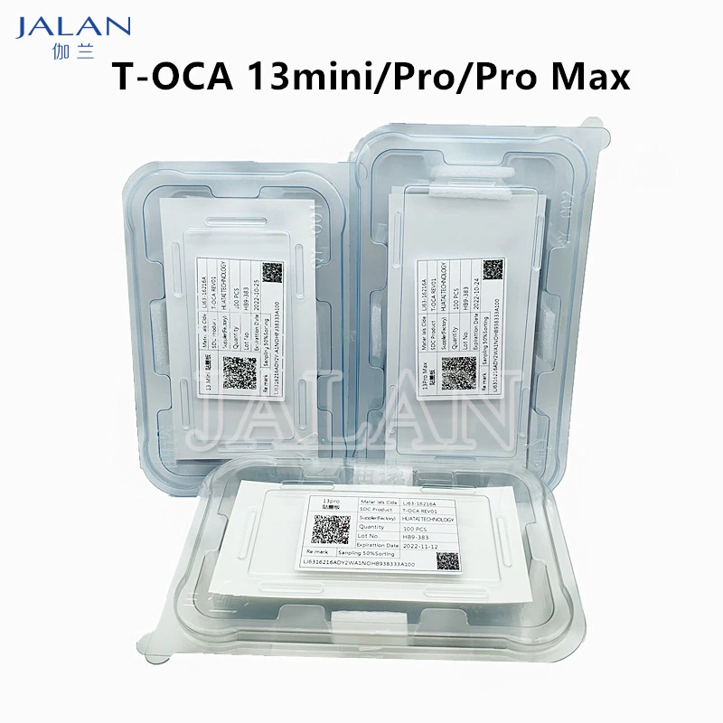 

125um T-OCA Film For iPhone 13mini 13Pro 12mini 12Pro Max Lcd Glass Screen Replace Repair Laminating Oca Glue