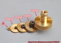 Brand new duplex gear precision metal gear 0.2M 0.3M 0.35M copper gears~