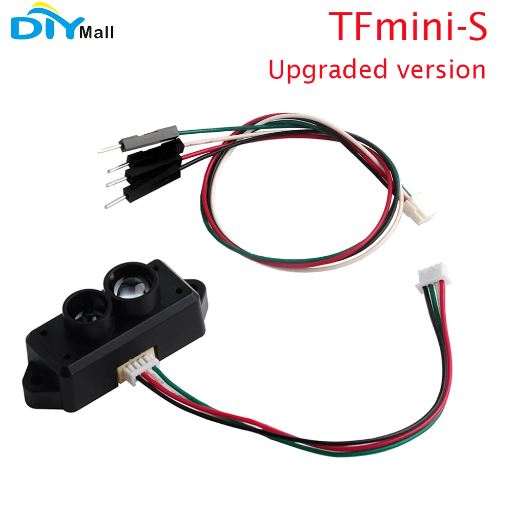 10pcs Benewake TFmini-S Lidar Single-Point Micro Ranging Module for Arduino Pixhawk 4.5-6V UART I2C Interface TFmini Upgraded