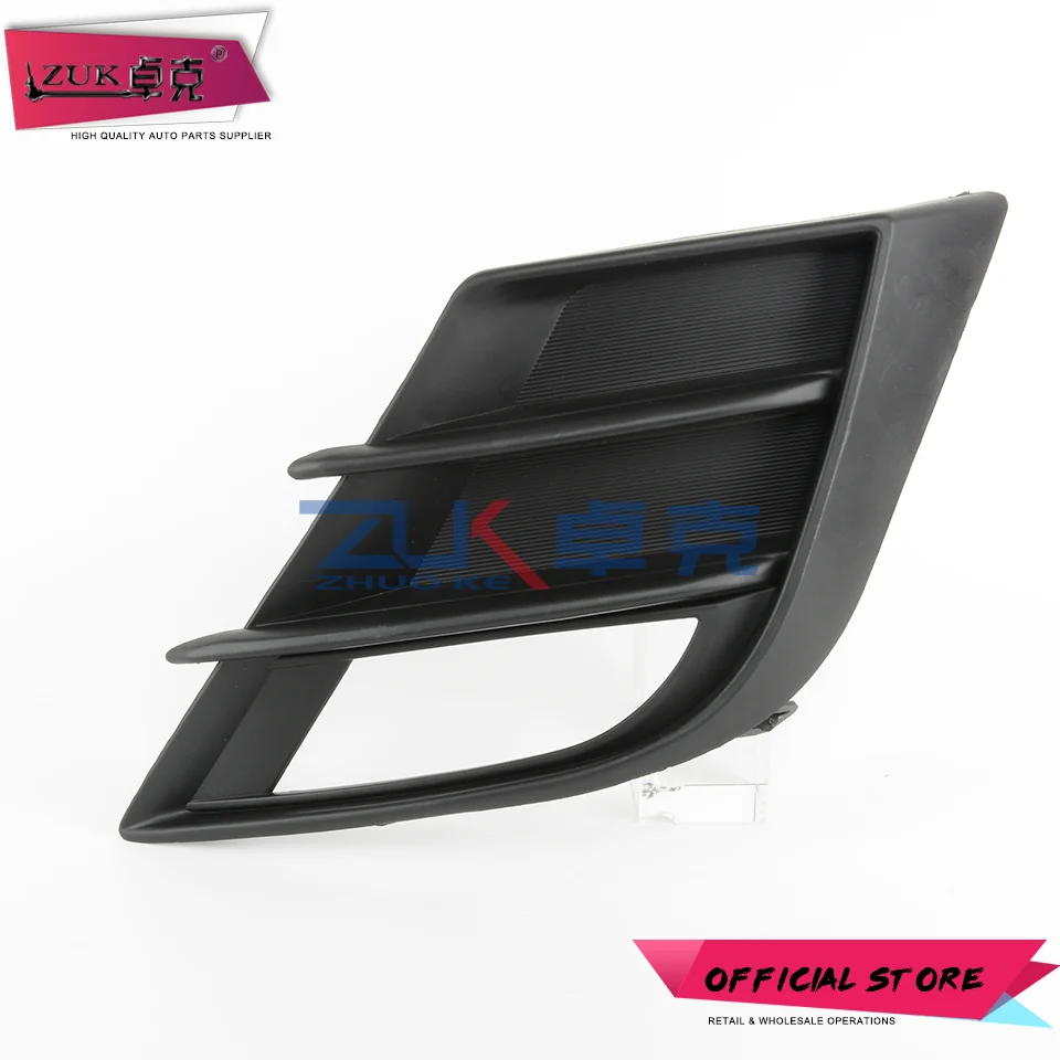 ZUK 2PCS Front Bumper Fog Light Anti-Fog Lamp Cover For Mazda 3 Neo 2009 2010 2011 2012 2013 M3 BL Foglight Foglamp Garnish Trim