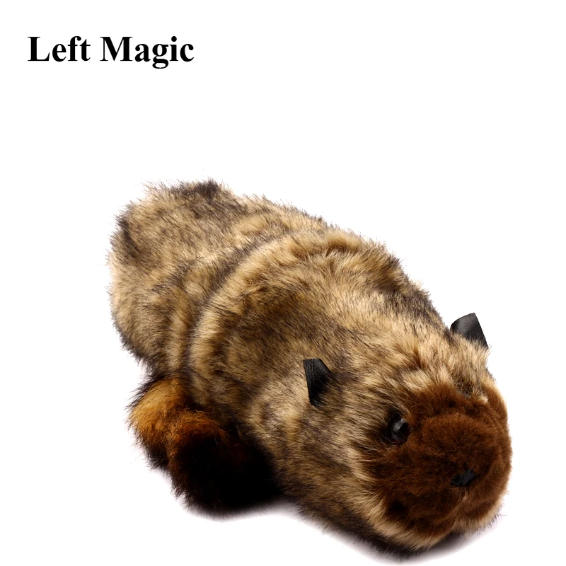 Magic Tricks The Rocky Raccoon Magia Robbie Professional Magician Street Gimmick Easy To Do Spring Animal Toy