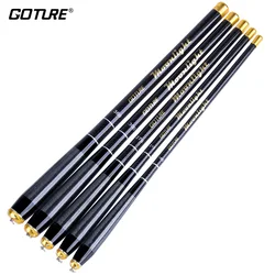 Goture Telescopic Fishing Rod Carbon Fiber 1.8m 2.1m 2.7m 3.0m 3.6m Portable Carp Fishing Rod 8:2 Power Ultralight Feeder Rod