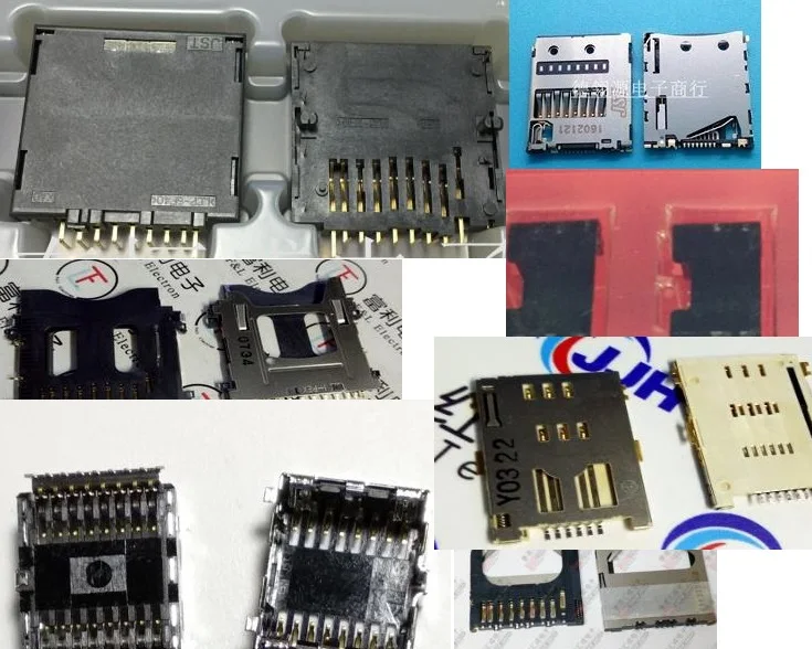 TF SIM SD card holder CF card connector 60022-012E-F  75H00148-00  1-822-003-11 SM05B-LBTAKS-TD-N2T-K-TB scv-08c-312(lf)(sn)(n)