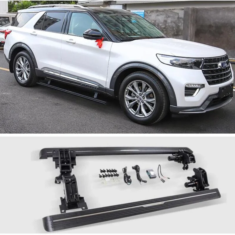 Electric Automatic Running Board Side Step For Ford Explorer 2020 2021 2022 2023 2024 Bar Pedals High Quality Auto Accessories