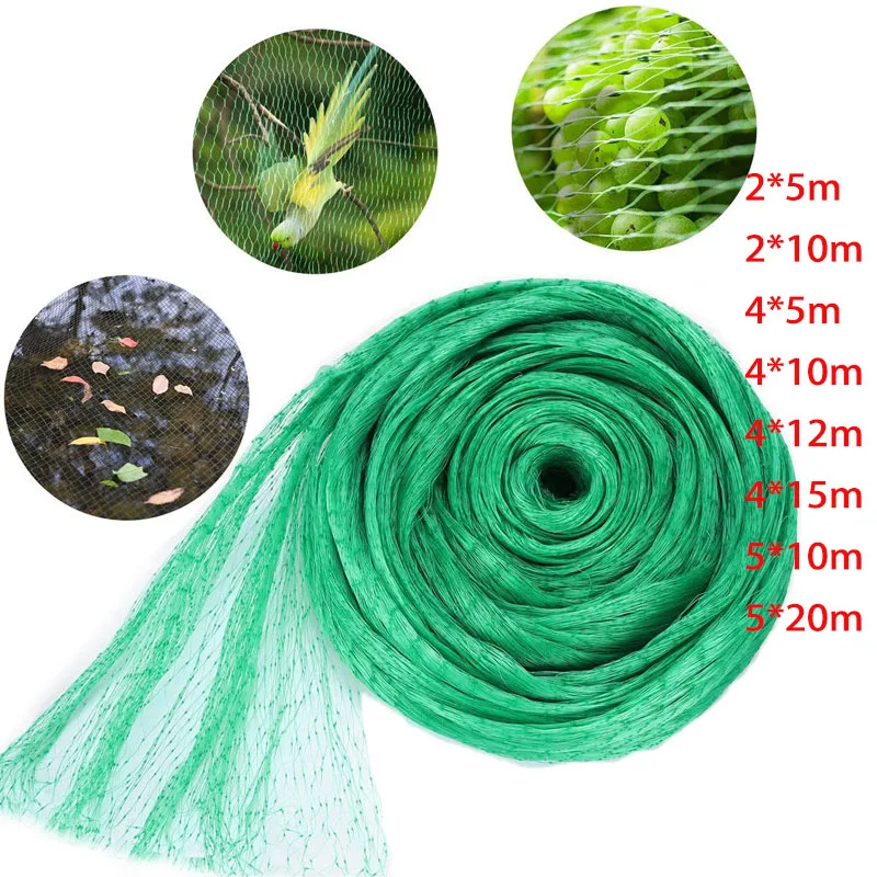 

Green Anti Bird Protection Net Mesh Garden Plant Netting Protect Plants and Fruit Trees from Birds Deer Poultry Best Fencing