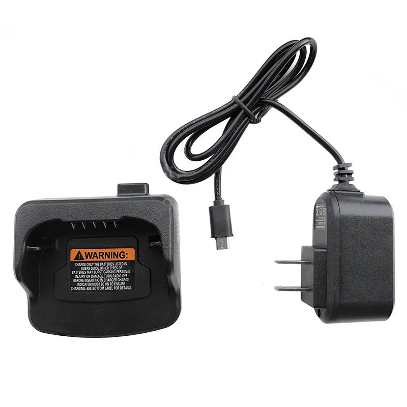 Desktop Charger Power Adapter For MOTOROLA Walkie Talkie XT220 XT420 XT460 Radio PMLN6394 PMNN4434 PMNN4434AR PMNN4453 Battery