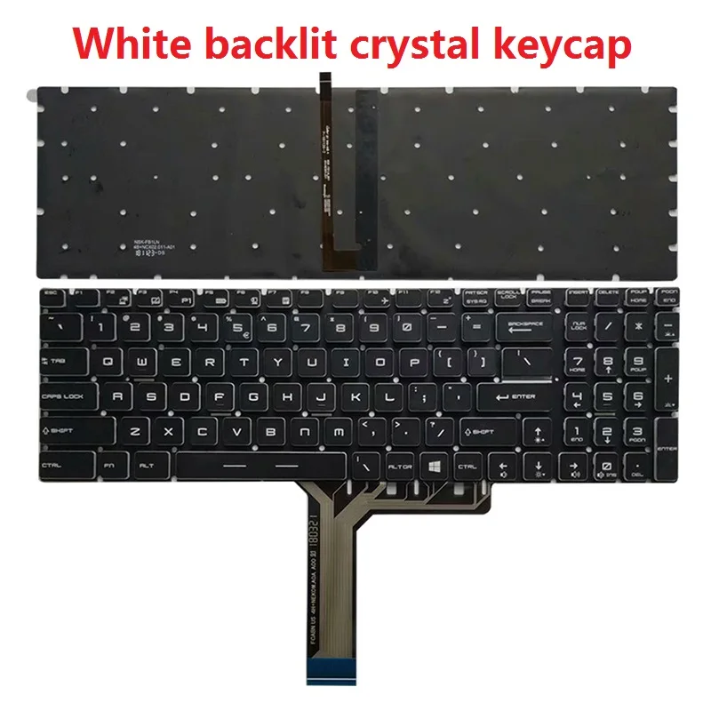 NEW US laptop keyboard For MSI MS-16H8 MS-16K4 MS-16K3 MS-16K2 US