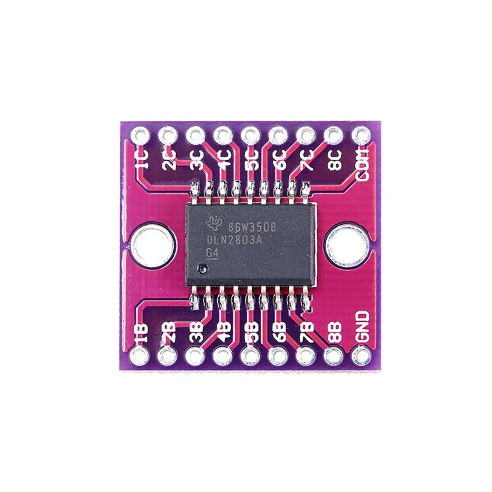 10 Pcs CJMCU-2803 ULN2803A Darlington Transistor Array Driver Modulo di Alta Tensione di Tenuta E di Alta Corrente