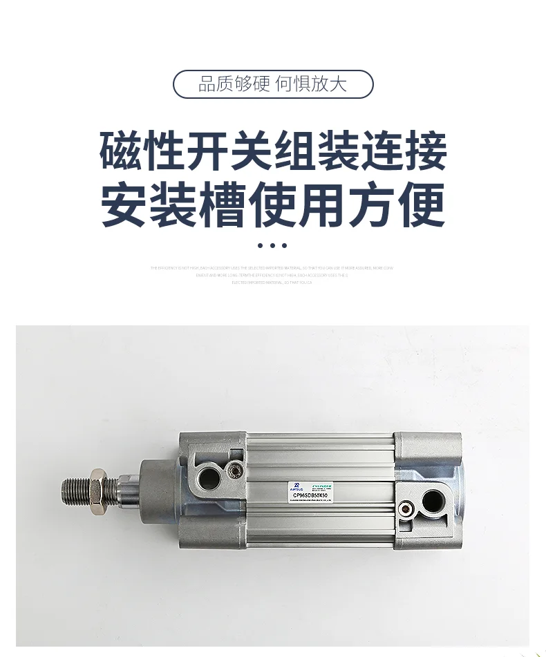 SMC type  Air Cylinder Double Acting Single Rod CP95SDB32-25 CP95SDB40-50 CP95SDB50-75 CP95SDB63-100 CP95SDB80-150 CP95SDB100-20