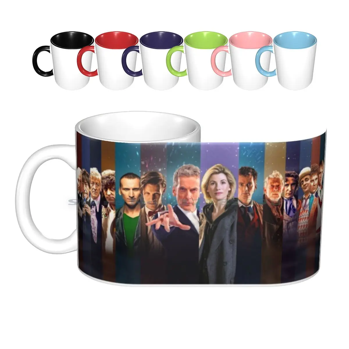 All 14 Ceramic Mugs Coffee Cups Milk Tea Mug Who 14 13 Matt Smith Paul Mcgann Jodie Whittaker Creative Trending Vintage Gift