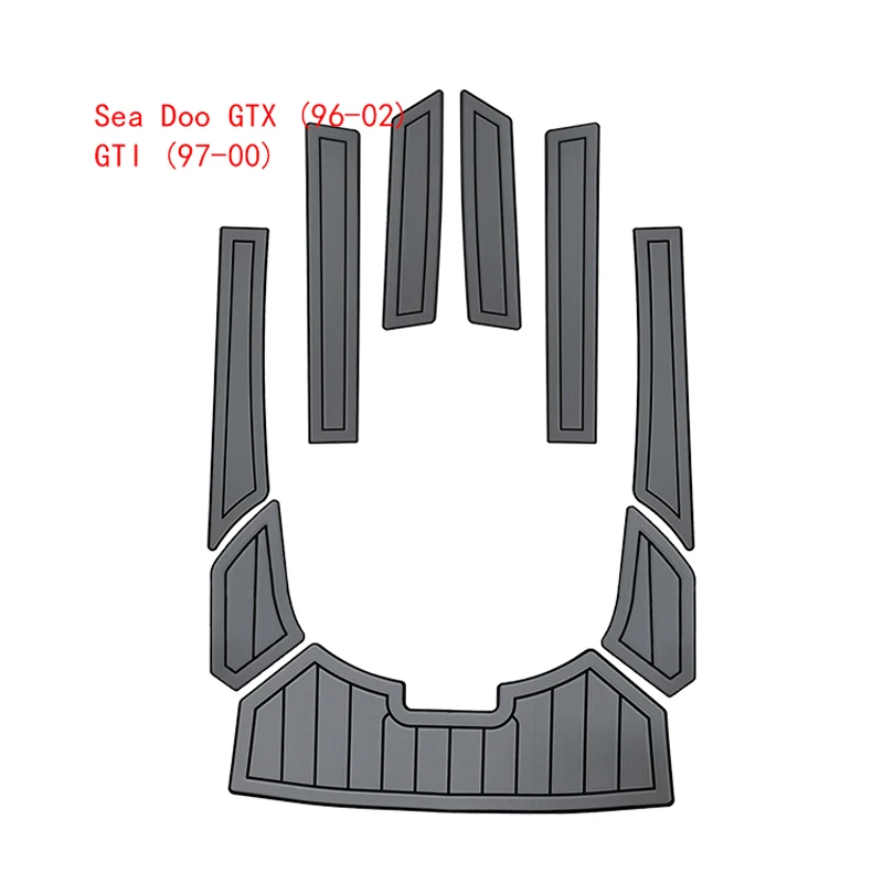 

Customized EVA Traction Mat Self Adhesive Teak Decking Sheet Anti Skid Faux Teak Pads For SeaDoo GTX (96-02) GTI(97-00)