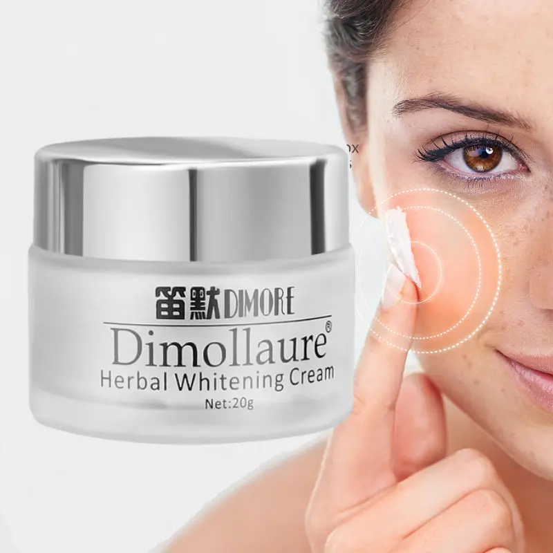 Dimollaure Face Whitening Cream Removal Freckle Melasma Pigment Melanin Sunburn Pregnancy Spots Acne Dark Spots Skin Care