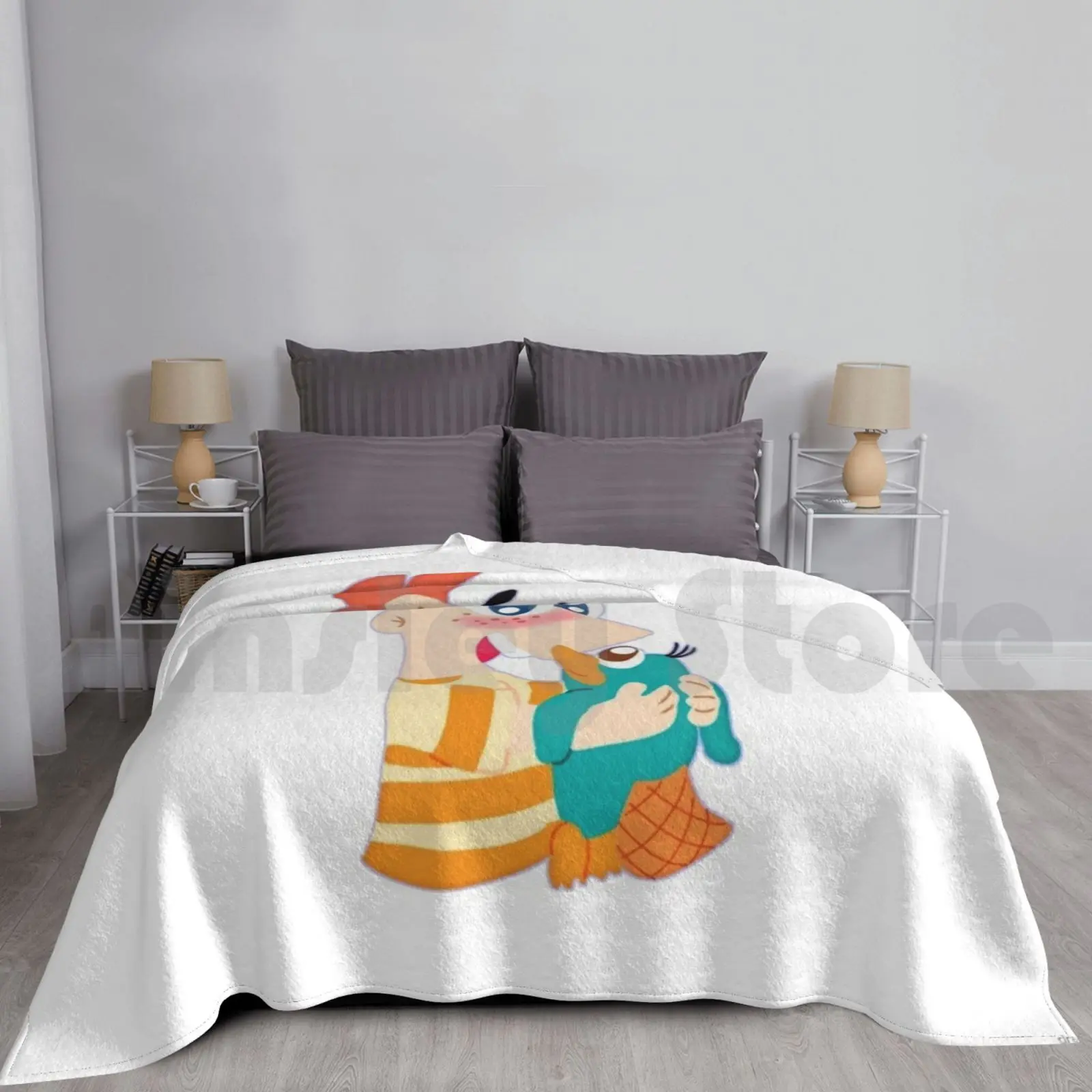 Lift! Blanket Fashion Custom Pnf Phineas Flynn Perry The Agent P