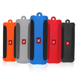 New Soft Silicone Cover Speaker Cases for JBL Flip 5 Bluetooth Speaker Shockproof Protective Sleeve For JBL Flip5 Speaker