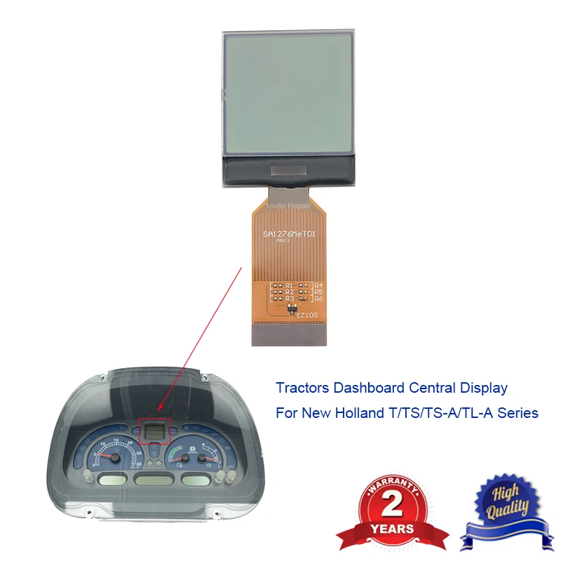 Instrument Cluster Dashboard LCD Screen Display For Tractors New Holland T Series TS Series TLA Series TSA Series 2004~2008