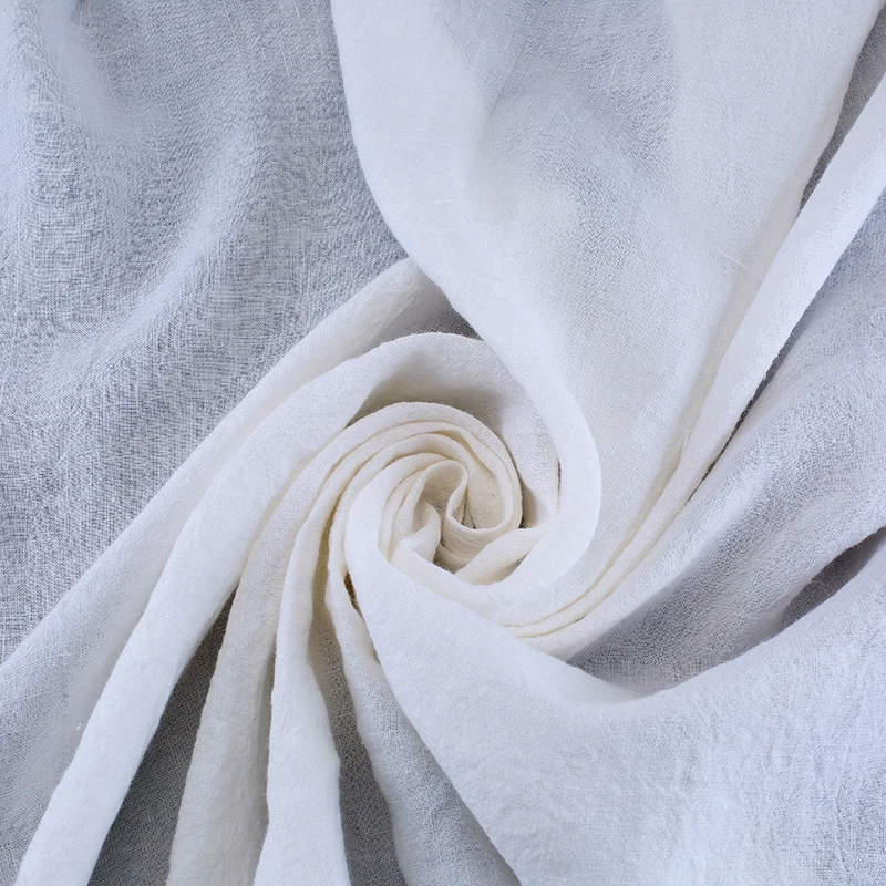 High-end graphite craft pure linen fabric,Spring and autumn solid color fabrics,sewing accessories