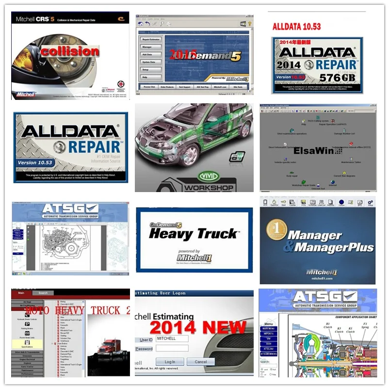 

Программное обеспечение для ремонта автомобилей Alldata V10.53 и OD5 все данные + mi .. ll on de.d 2015 + atsg + elsawin ТБ hdd usb3.0 для автомобиля/грузовика диагностический инструмент