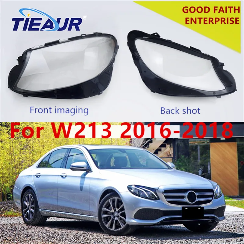 

Headlight Glass Lens Cover for Benz E New W213 E200L E300L E320L E260L E250 E280L 2016-2018 for Transparent Headlamp Replacement