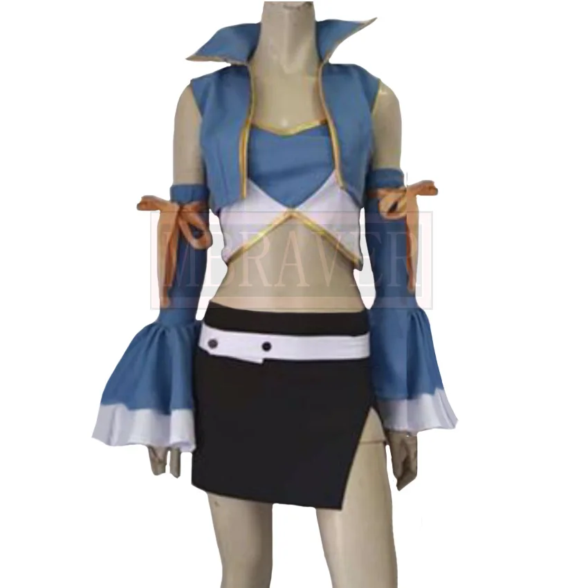 Lucy Heartfilia Cosplay Costume Halloween Christmas Party Uniform Custom Made Any Size - Image 2