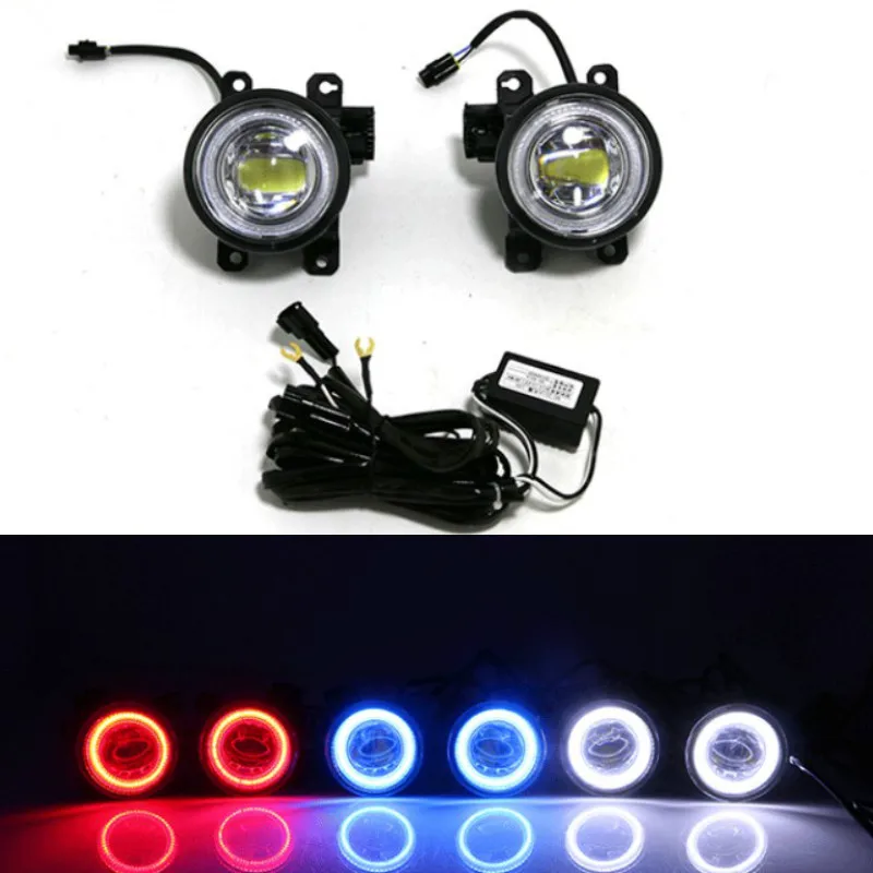 

2PCS For Honda FIT GK5 2012-2016 Front Lamp Fog Light Foglight Fog Lamp