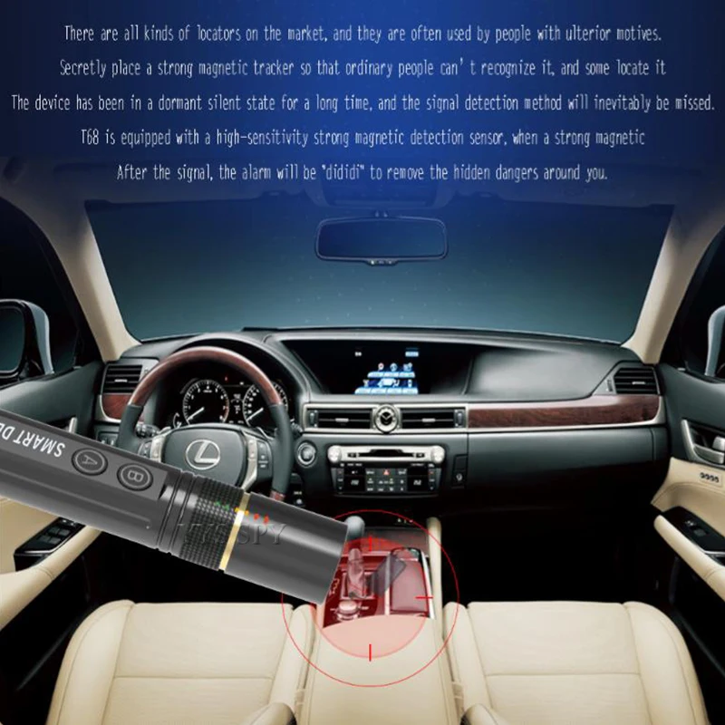 Đa Chức Năng Chống Gián Điệp Ẩn Espia Camara Bút Dò GSM Âm Thanh Lỗi Theo Dõi GPS Tín Hiệu RF Gizli Kamera máy Quét Thiết Bị Huýt Sáo Tìm Đồ Vật Key Finder