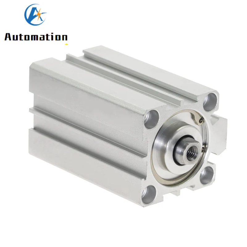 SDA Type Bore 50mm stroke 5/10/20/25/30/40/50/80/100mm double acting SDA50 compact air pneumatic piston cylinder Female