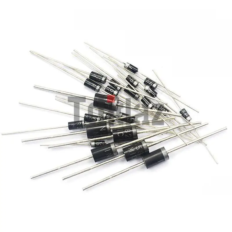 100PCS 1N4007 1N5819 1N5817 1N4937 1N5399 1N5408 1N4004 1N4001 HER108 HER208 HER308 HER508 UF5404 UF5408 UF4007 FR107 6A10 DO-41