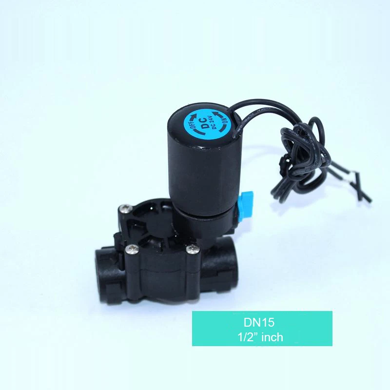 Válvula Solenoide de agua para riego, dispositivo de 3/4 \