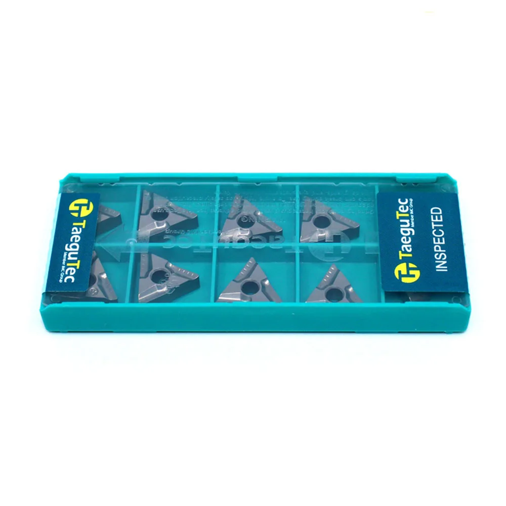 Токарный инструмент TaeguTec TNMG160404R TNMG160404L VF CT3000, металлический керамический токарный инструмент с ЧПУ, 10 шт., 100% оригинал
