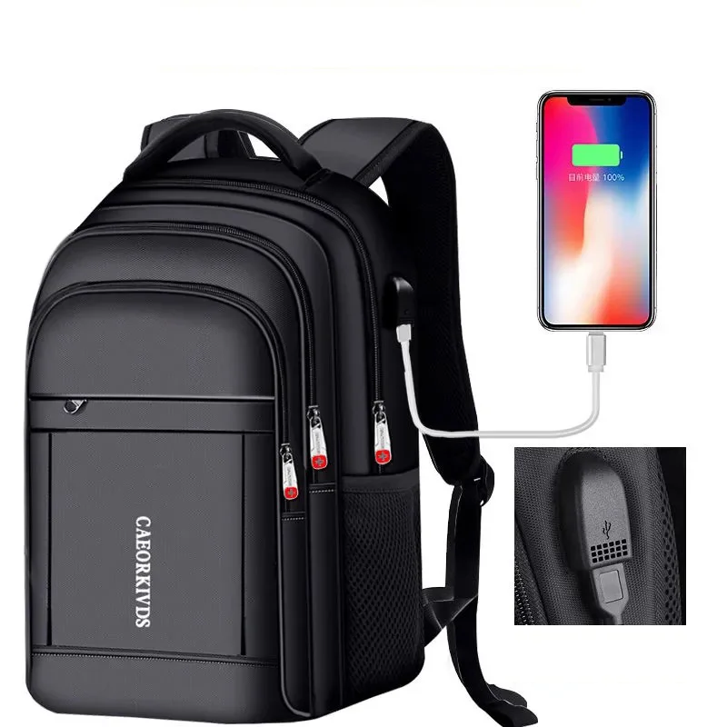 2021 Hot Men\'s Backpack Fashion Laptop Bag Large Capacity School Children\'s Backpack Usb Charging Travel Bag Mochila Masculina