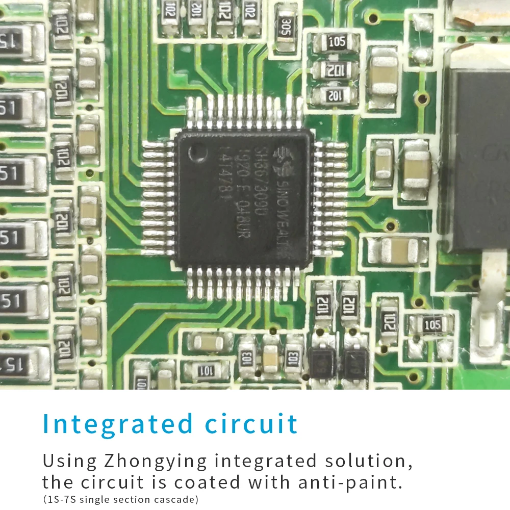 YIT Lifepo4 battery Charging Board 18650 BMS 3S 4S 7S 8S 10S 13S 16S 20S 24S 12V Balancer Power Bank Solar 21700 Lithium Battery