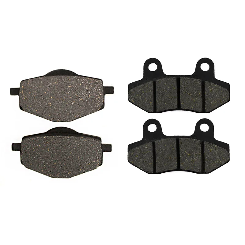 Motorcycle Front and Rear Brake Pads For GARELLI XO 125i (TM 125T) XO 150i (TM 150T) 2009-2012 XO 200i (TM 200T) 2010-2012