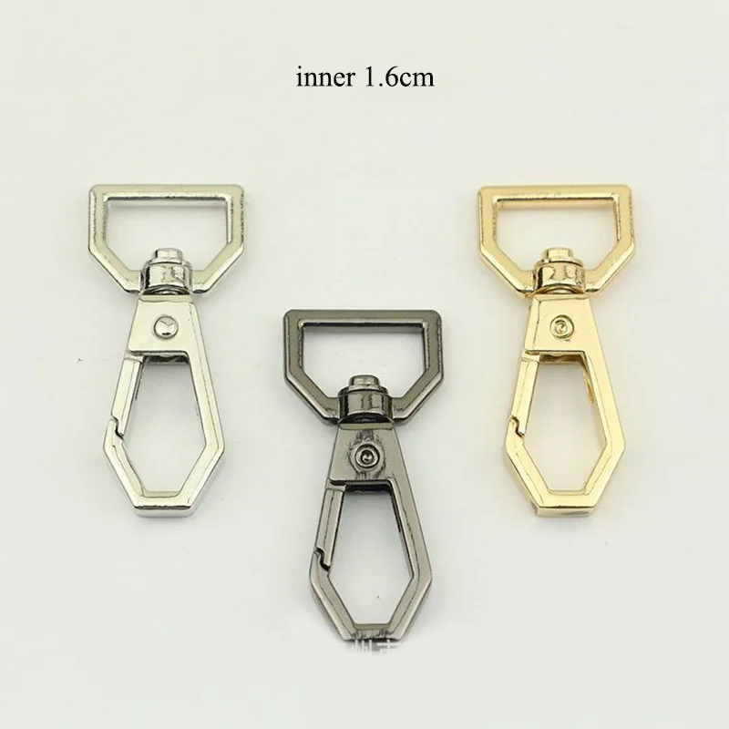 

30pcs 16mm Fashion Metal Buckles Dog Collar Lobster Clasp Handbag Strap Swivel Trigger Clip Snap Hook DIY Craft Accessory