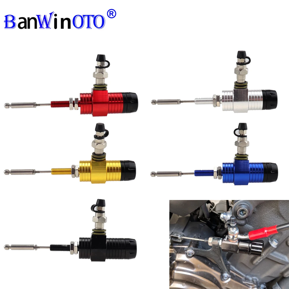 Hydraulic Clutch Brake Pump Master Cylinder Rod System Efficient Transfer Fit For Motorcycle ATV Dirt Bike Universal Performance