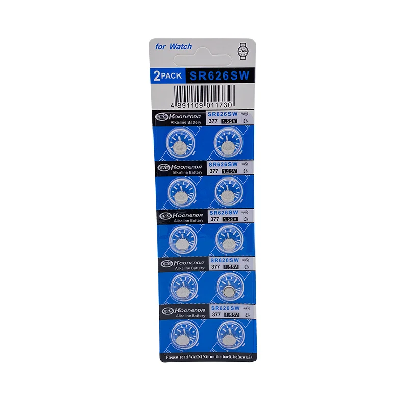 10pcs Cheap Sale 100% Original AG4 SR626SW LR626 377A 177 Button Coin Cell Battery Button cell Watch Battery