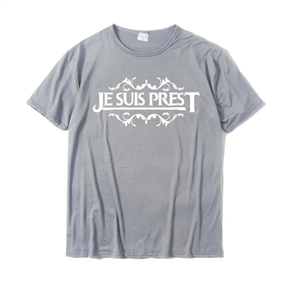 Je Suis Prest Outlander Shirt Hip Hop Men's Top T-Shirts Hip Hop Cotton Tops & Tees Harajuku Design Christmas Streetwear