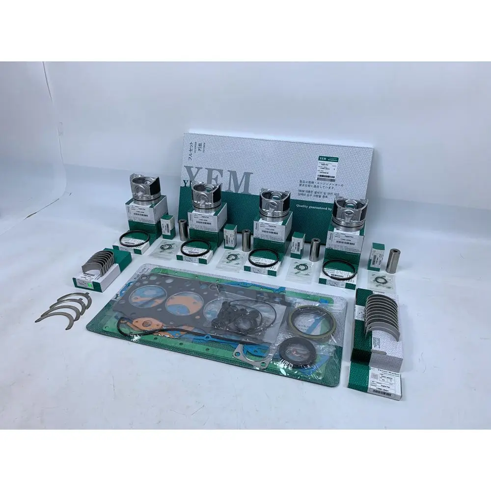 

New Aftermaket Engine Part 4D94E Repair Kit With Bearings Piston Rings Gaskets For Yanmar