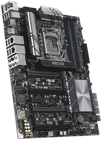 Imagem -04 - Placa-mãe Lga 1151 Intel Z170 Ddr4 64g Suporta I36300 I7-6700 7400 7600 Cpu Usb 3.1 M.2 Hdmi 2.0 Atx Asus-z170-ws