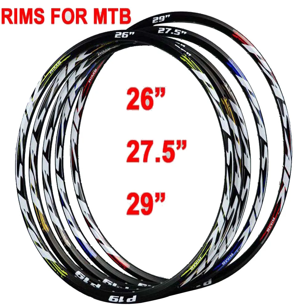 MTB Mountain Bicycle Rim, Disc Brake, Velgen Jantes Ring, Felgen, 32 Holes, Circle, Aro cerchioni Cycle, 24, 26er, 27.5er, 29er